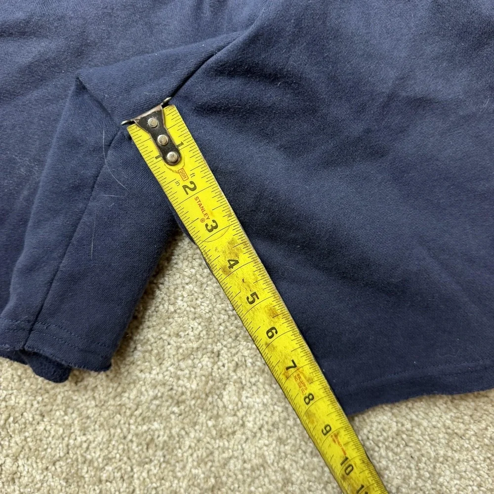 Jordan Shorts Mens Large Blue Fleece Sweat Basketball Athletic Gym Training